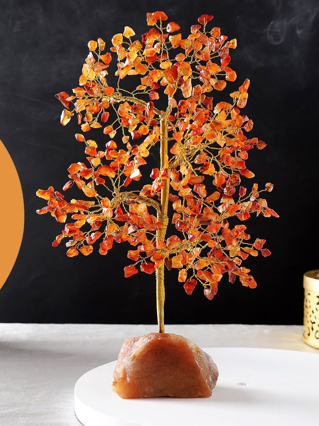 

IGP Unisex Balancing Carnelian Gemstone Tree - 500 Chips, Orange