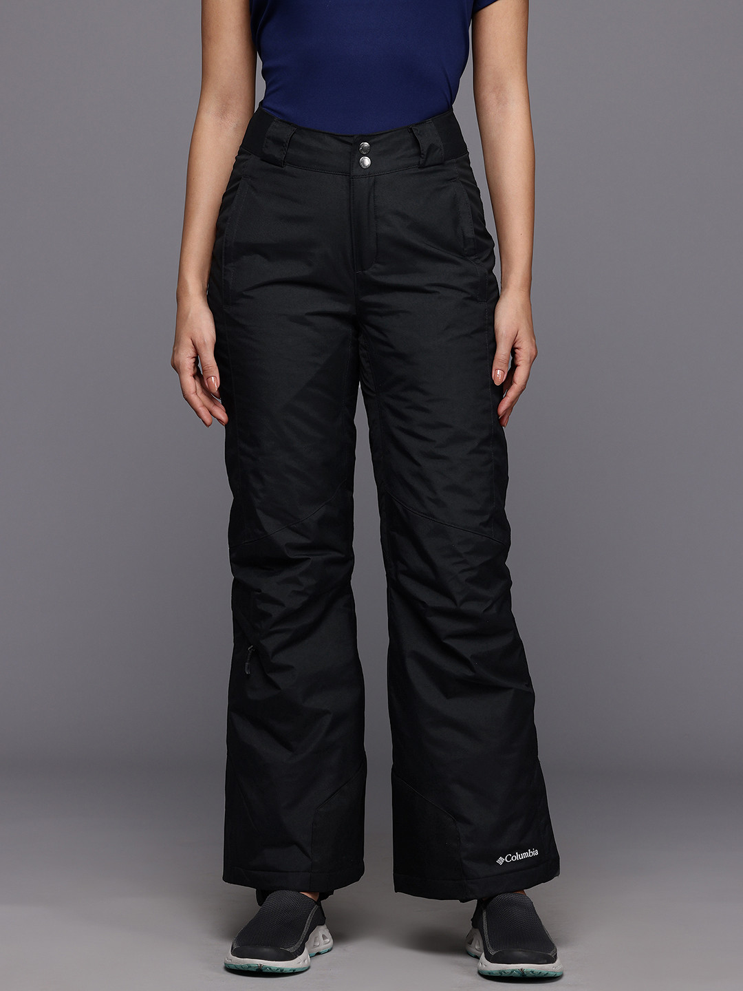 

Columbia Women Bugaboo II Insulated Snow Pant, Black