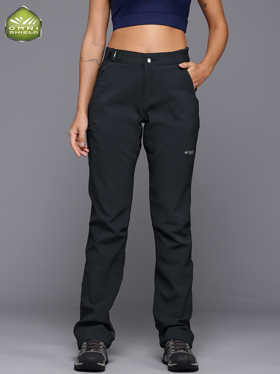 

Columbia Vast Canyon Omni-Heat Infinity Softshell Outdoor Track Pants, Black