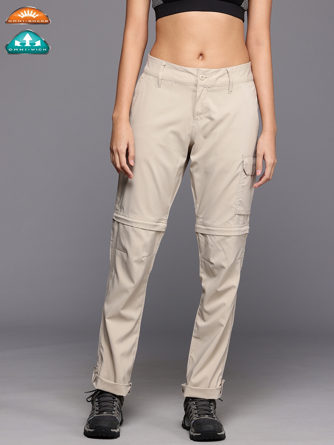 

Columbia Silver Ridge Utility Convertible Outdoor Track Pants, Beige