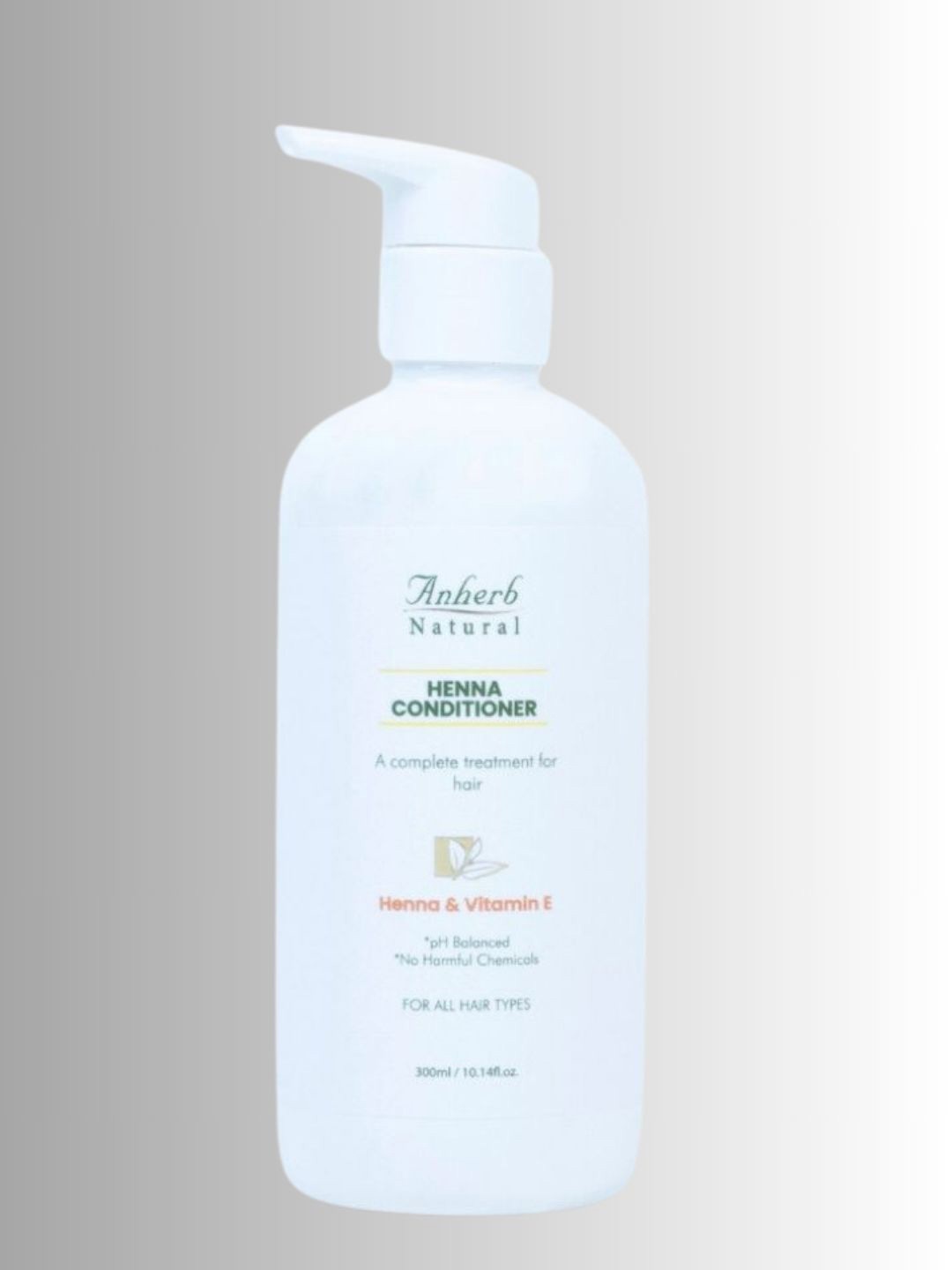 

Anherb Natural Henna Cream Conditioner - 300ml, White