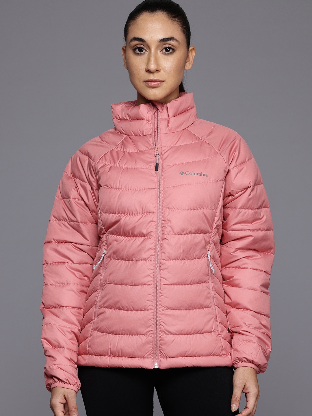 

Columbia Powder Lite II Lightweight Outdoor Puffer Jacket, Pink