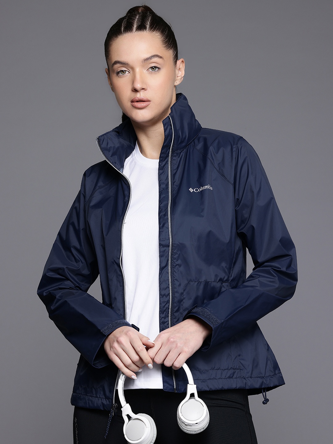 

Columbia Switchback IV Windcheater Rain Jacket, Navy blue