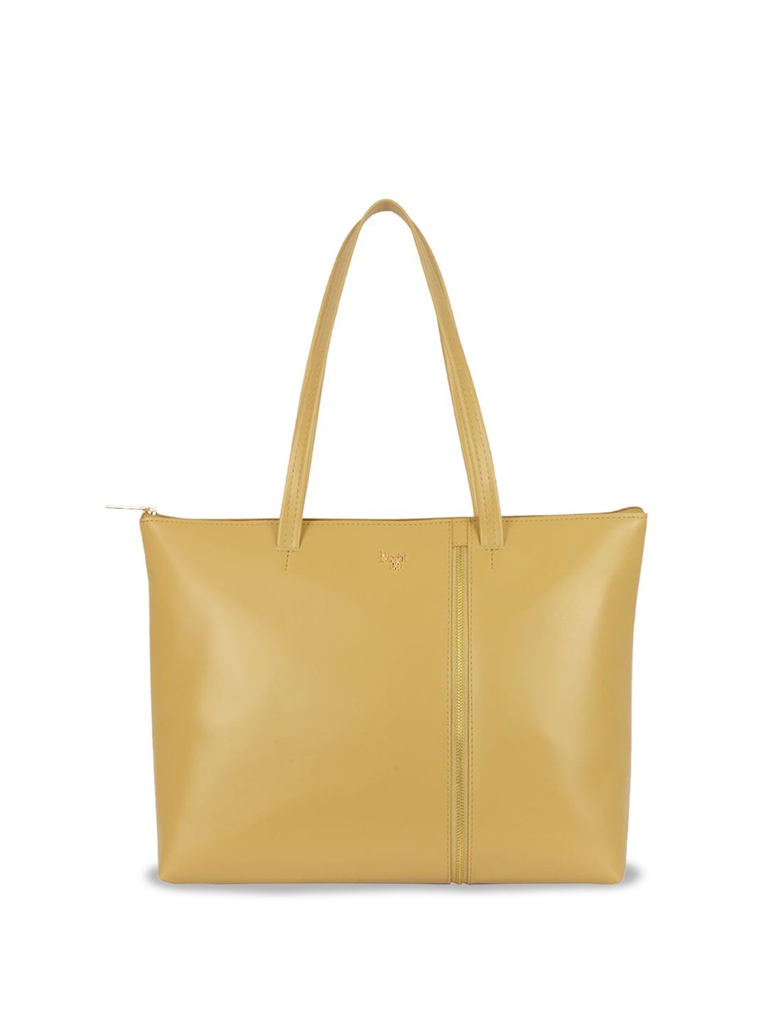 

Baggit PU Shopper Shoulder Bag, Yellow