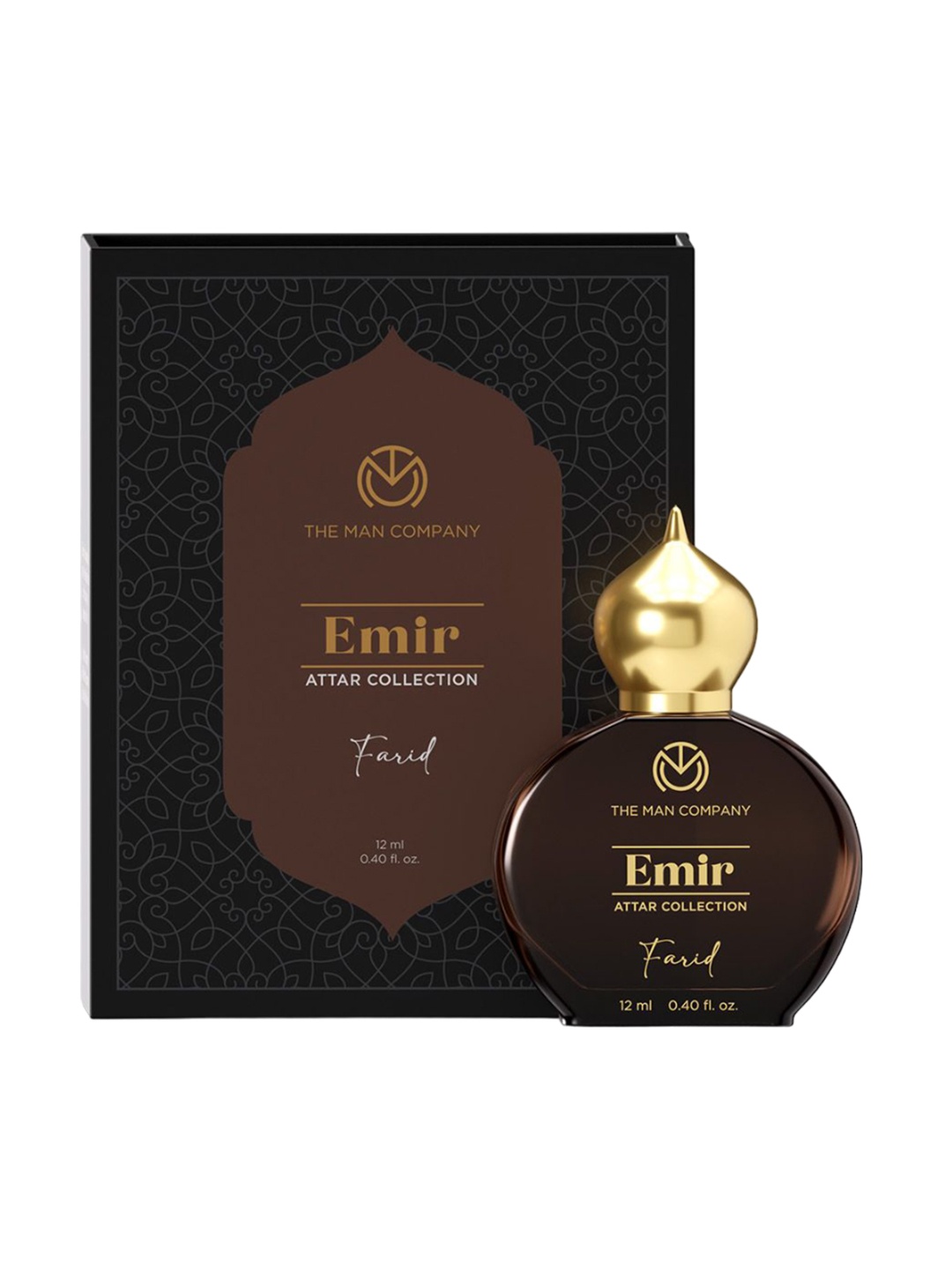 

THE MAN COMPANY Farid Emir Men Long Lasting Attar - 12ml, White