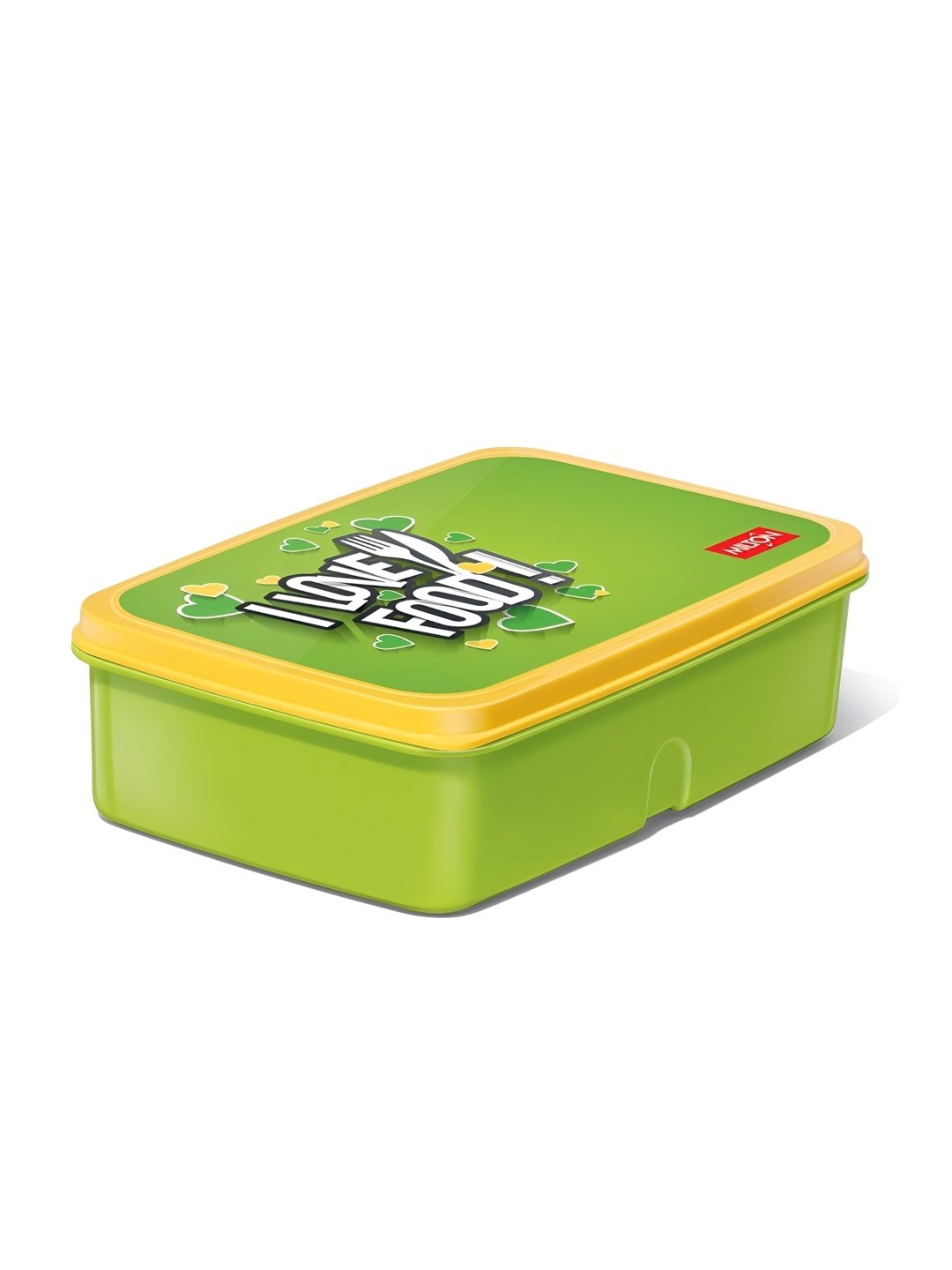 

Milton Gusto 1200 Kids Green & Yellow Printed Lunch Box