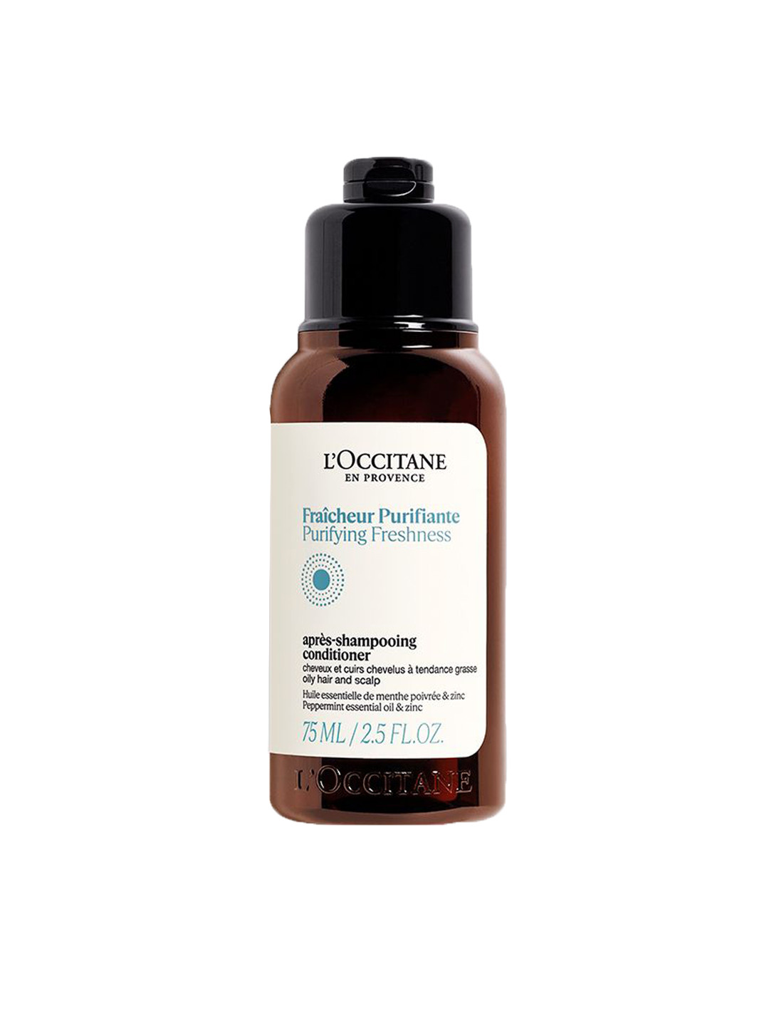 

LOccitane en Provence Purifying Freshness Conditioner with Thyme & Peppermint - 75 ml, White