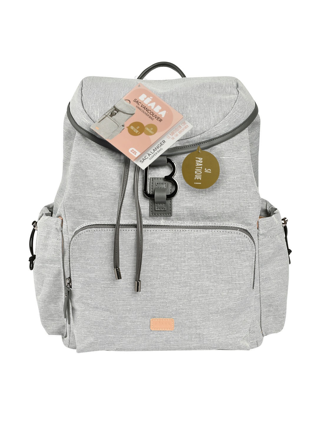 

BEABA Kids Nursery Backpack Heather, Grey