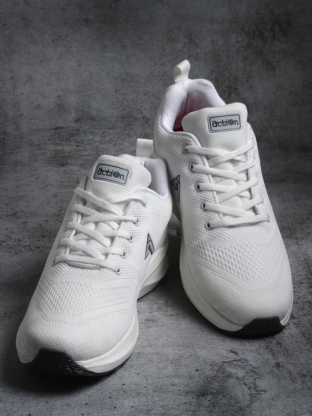 

Action Men Mesh Running Non-Marking Shoes, White