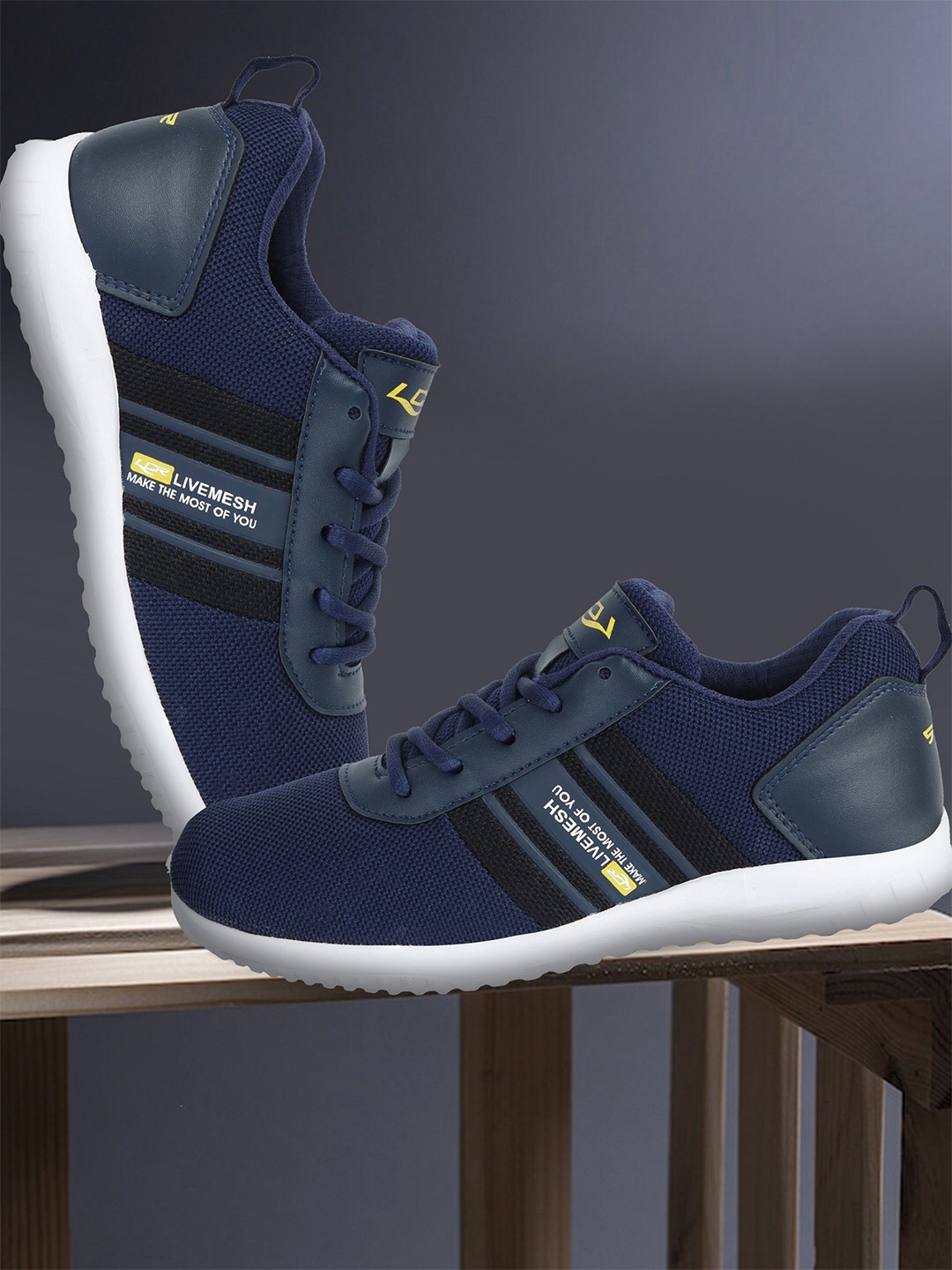 

Lancer Unisex Kids Mesh Walking Shoes, Navy blue