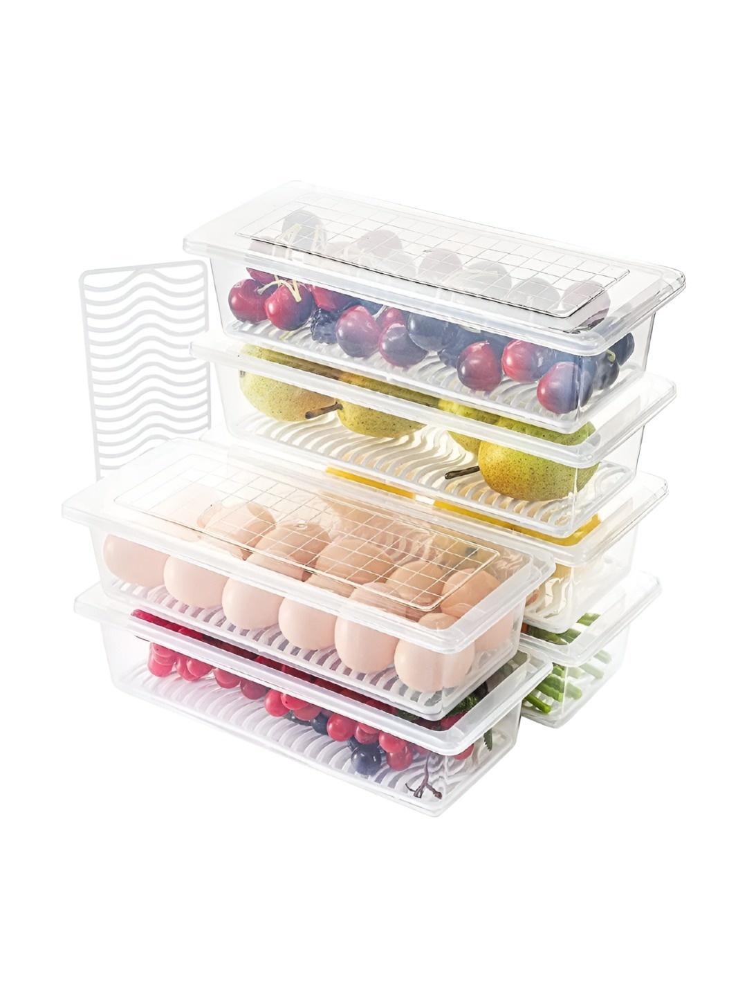 

ONSHOPPY White Dishwasher Safe Storage Container