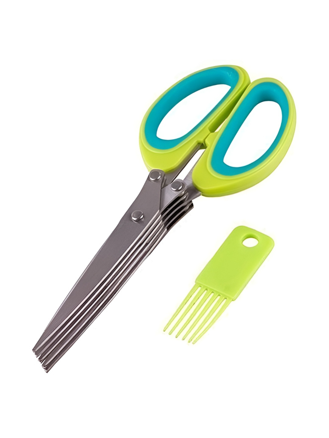 

ONSHOPPY Green 5-Blade Scissors