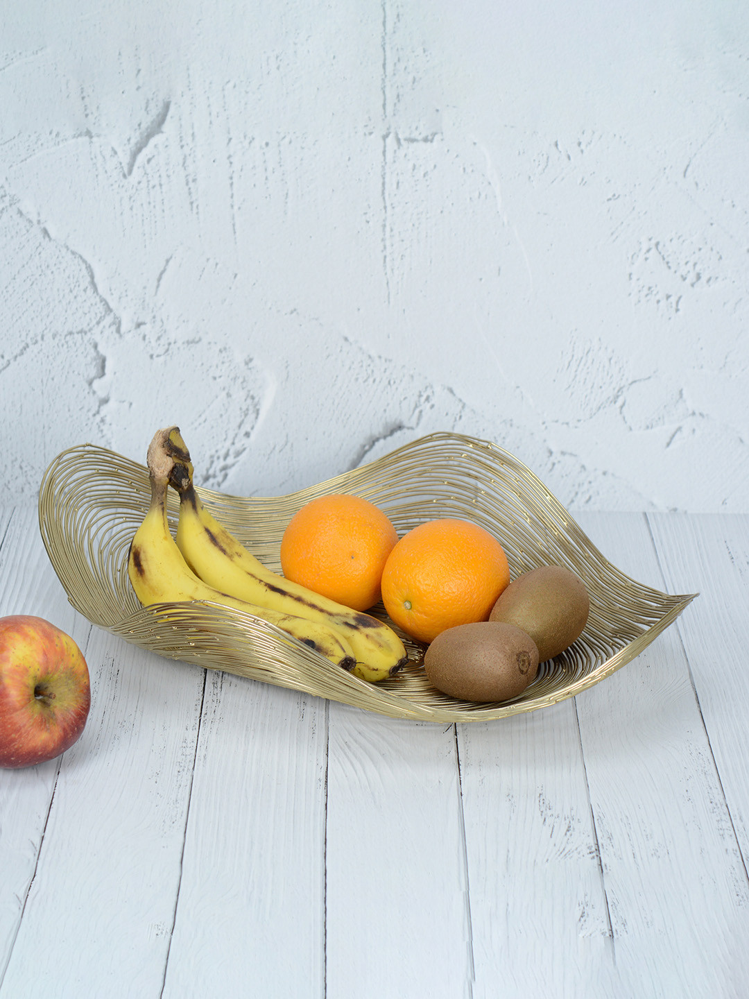 

Maison Modern Gold toned Horizon Fruit and Vegetable Basket