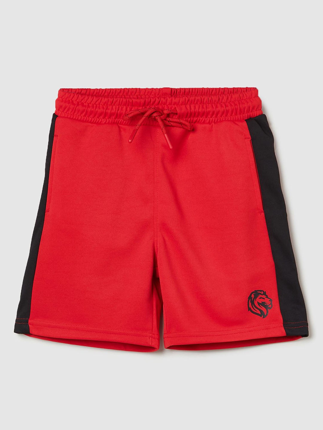 

max Boys Mid Rise Shorts, Red