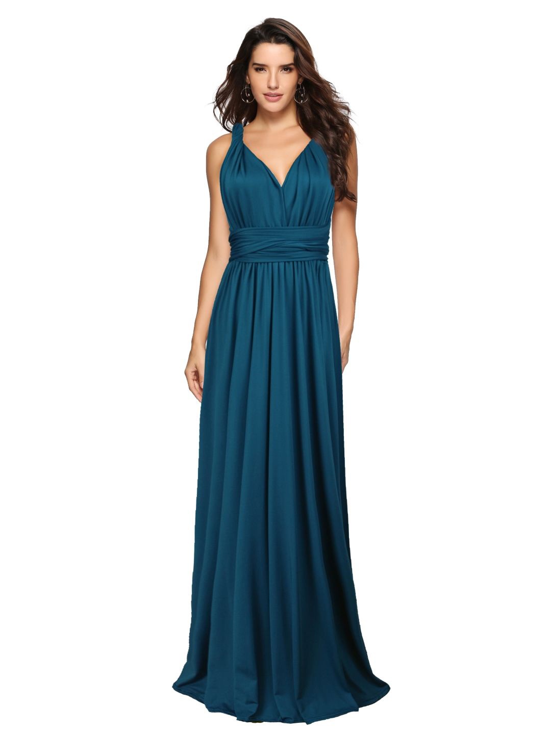 

StyleCast Sleeveless Maxi Gown Dress, Navy blue