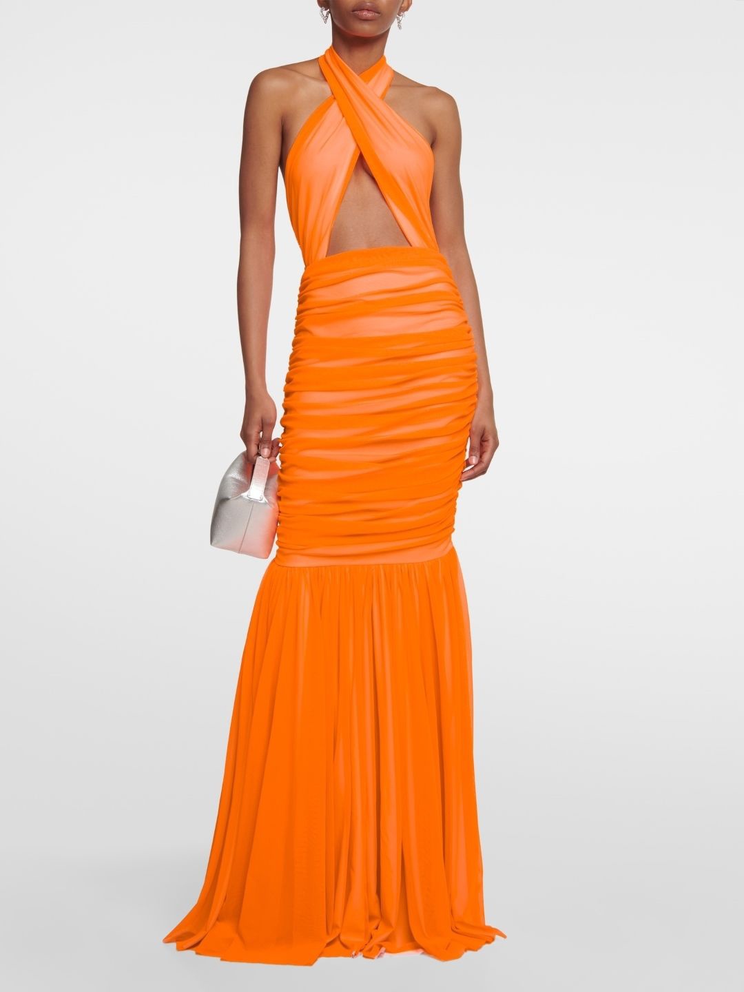 

StyleCast Halter Neck Maxi Dress, Orange