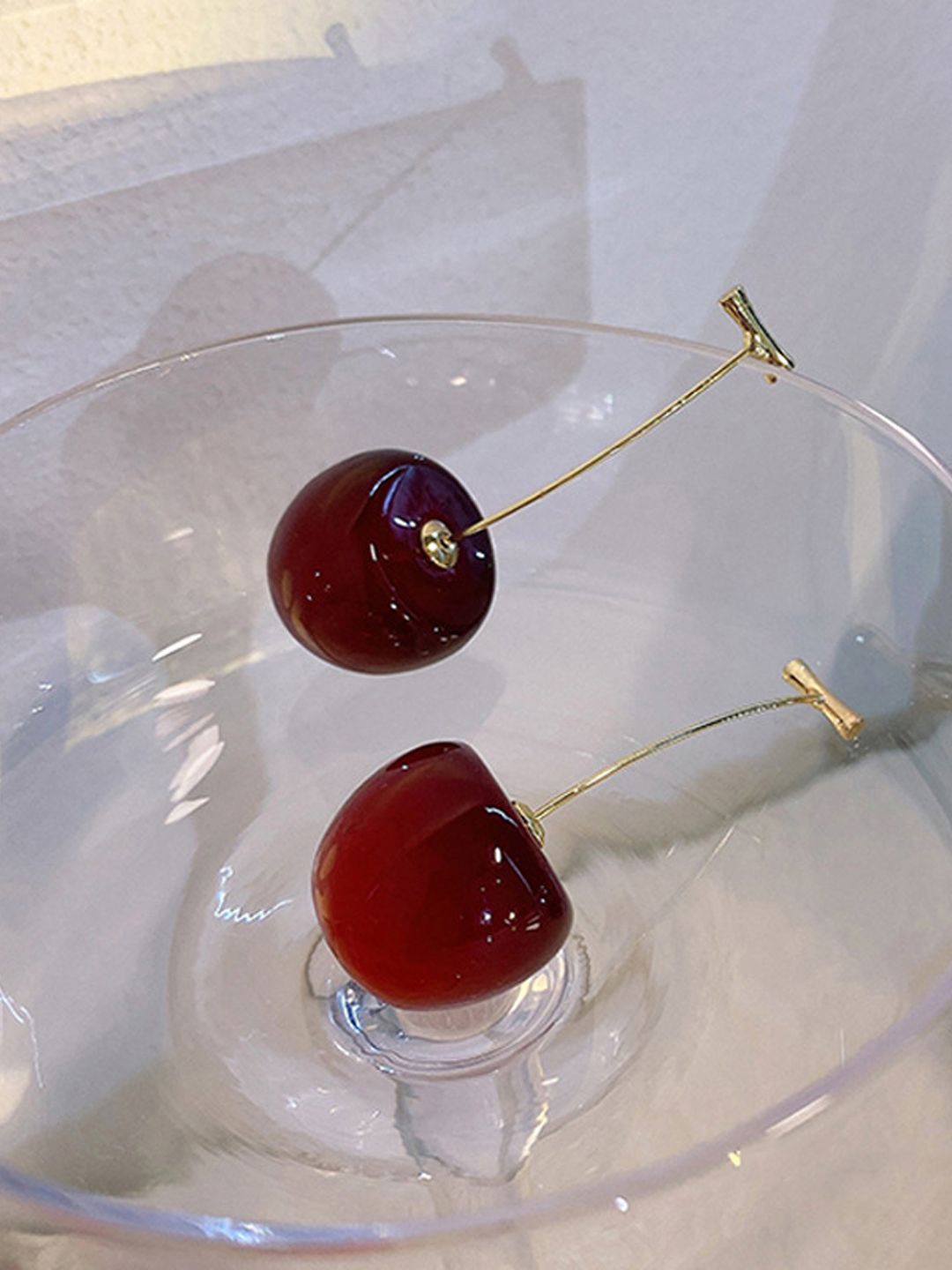 

Krelin Classic Drop Earrings, Red