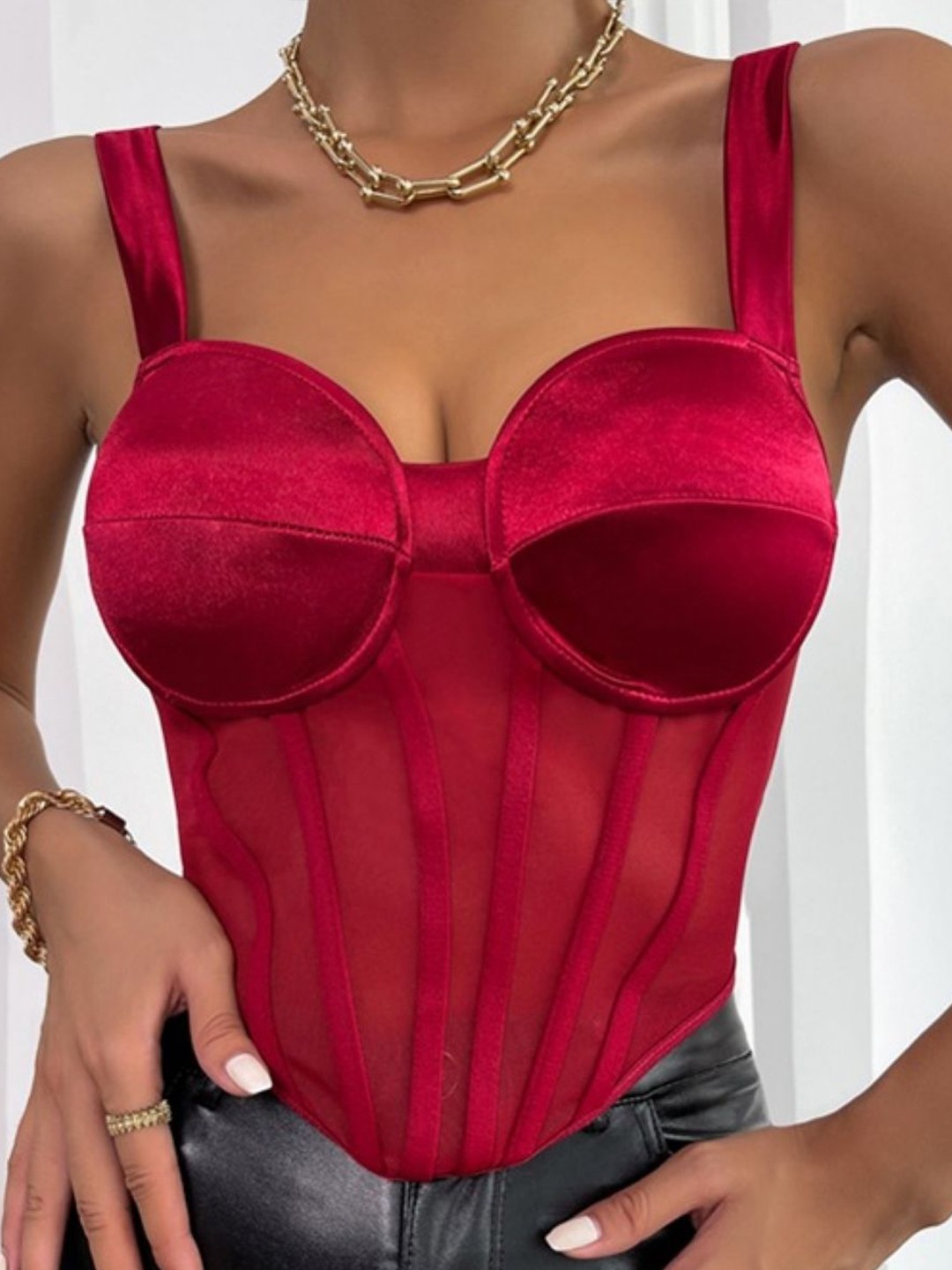 

StyleCast Print Tank Top, Red