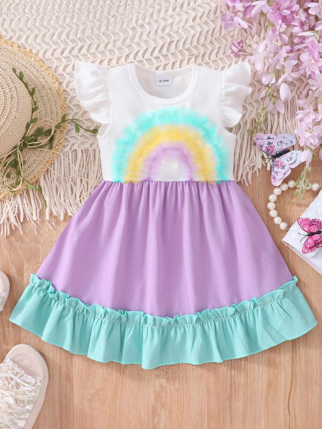 

StyleCast Girls Fit and Flare Dress, Purple