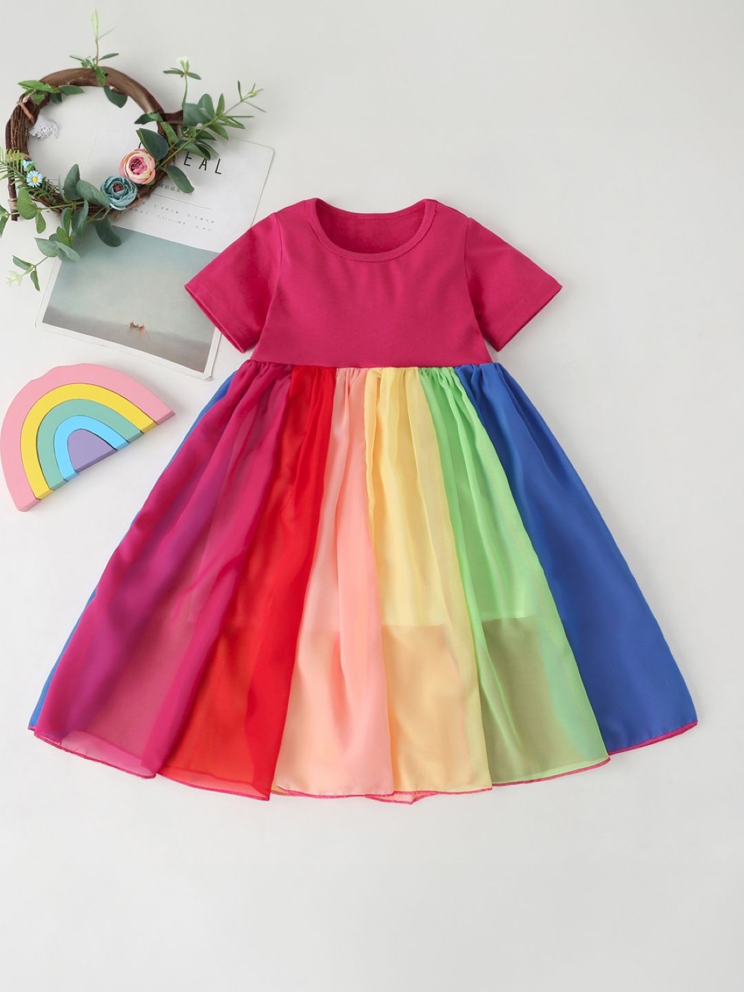 

StyleCast Girls A-Line Mini Dress, Multi