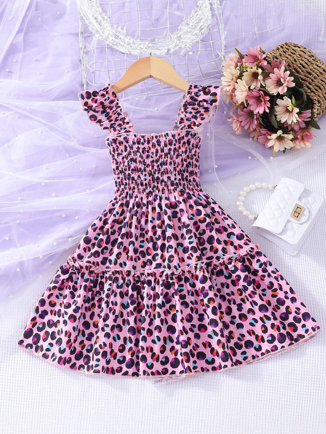 

StyleCast Girls Abstract Print A-Line Dress, Multi