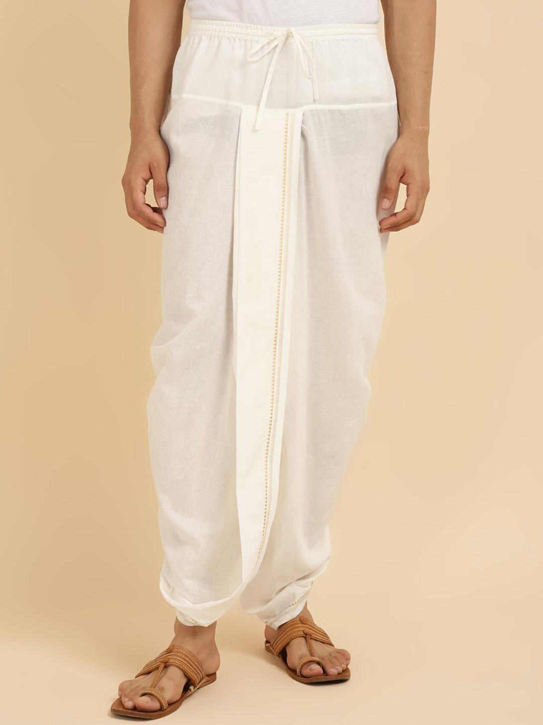 

Fabindia Men Dhotis, Off white