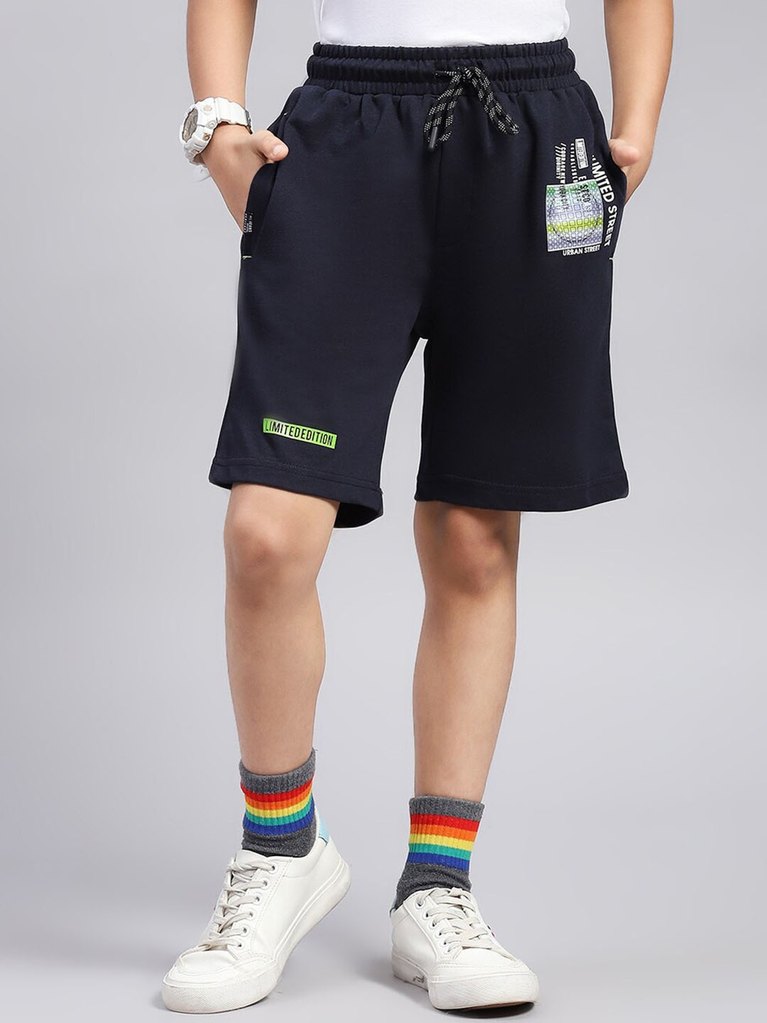 

Monte Carlo Boys Shorts, Navy blue