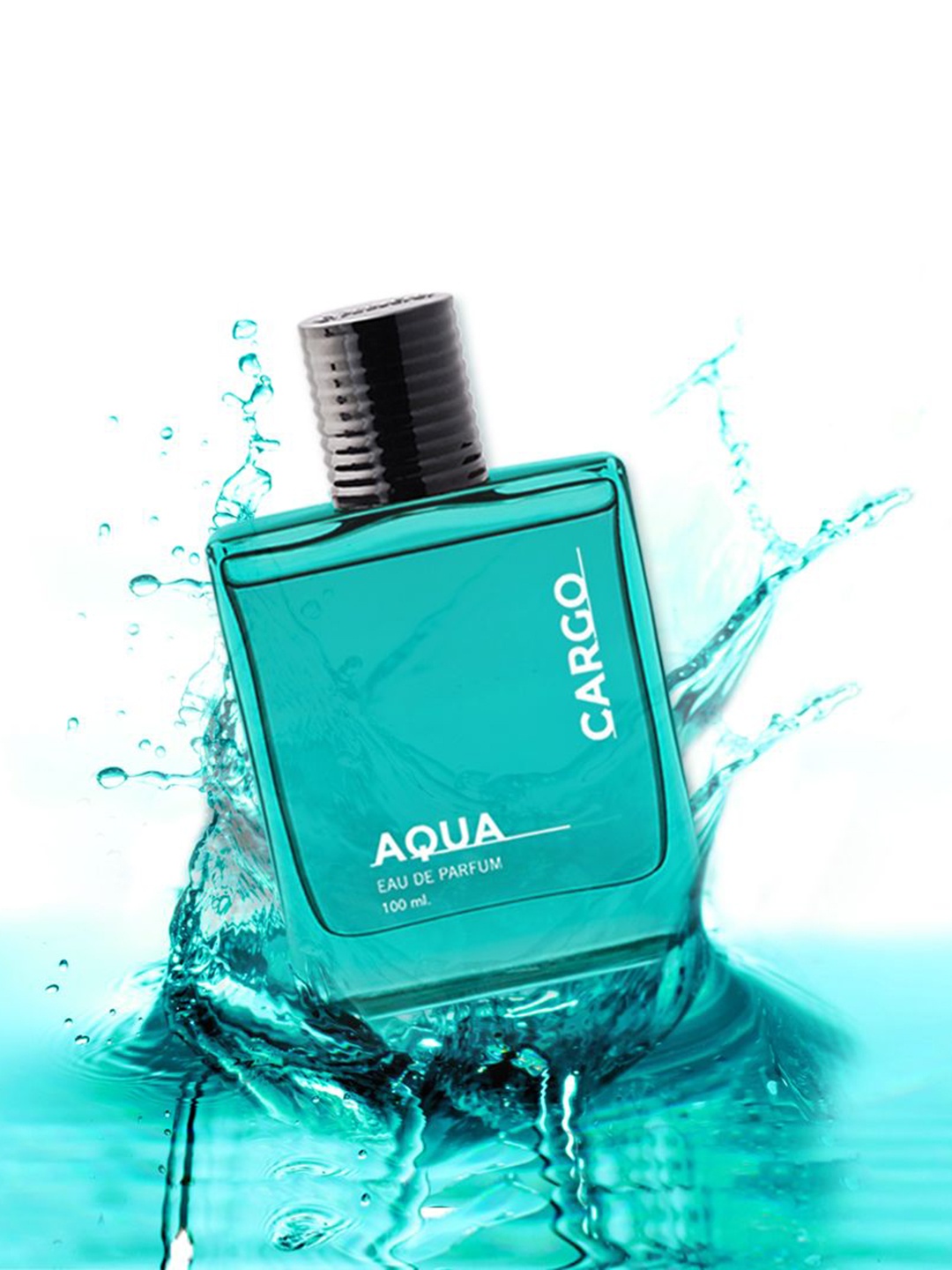 

CFS Cargo Aqua Eau De Parfum-100ml & Cargo Blue Long Lasting Perfume-25ml, Turquoise blue