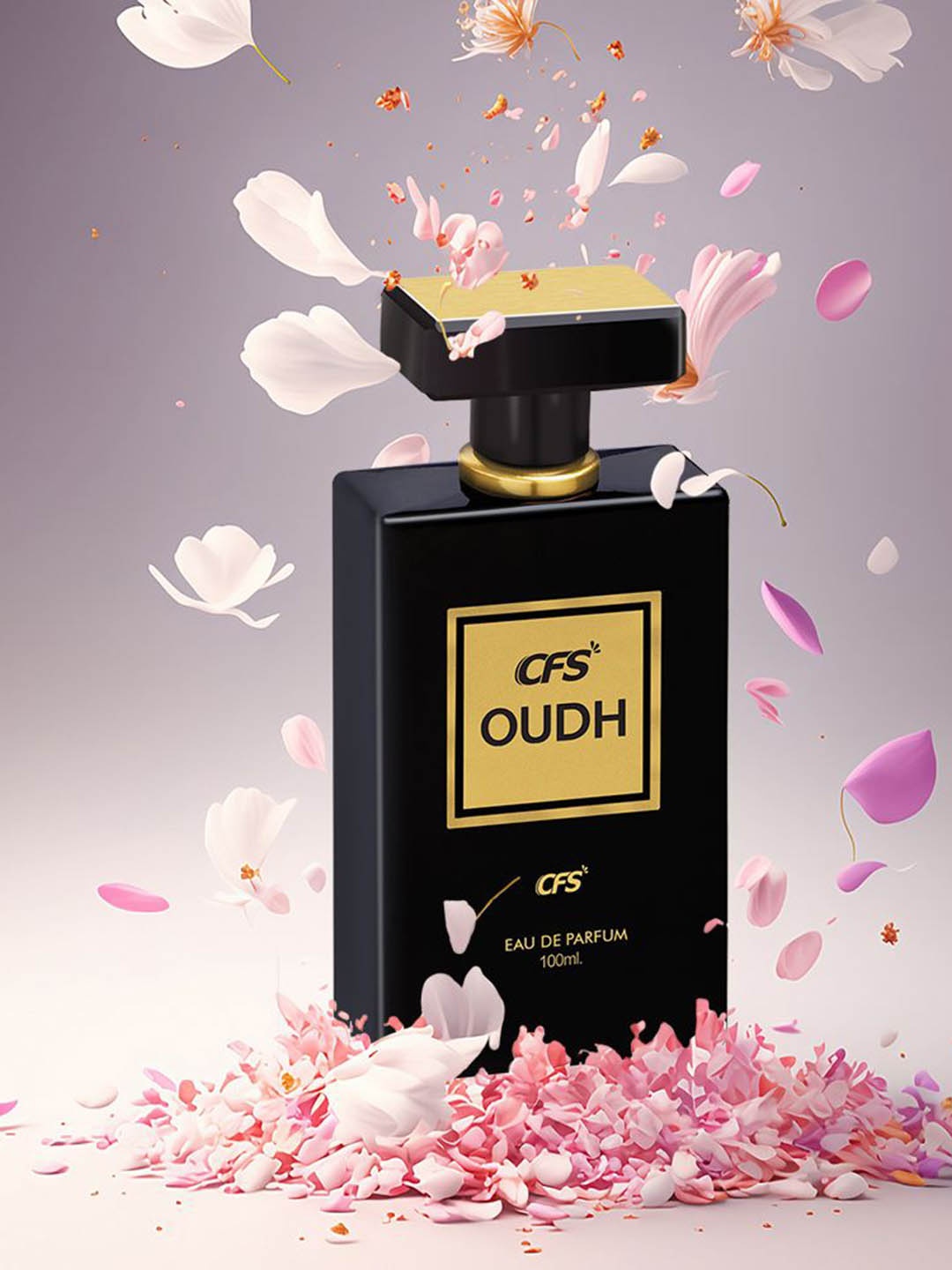 

CFS Oudh Eau De Parfum 100ml & Pure Heart Apparel Perfume - 25ml, Black