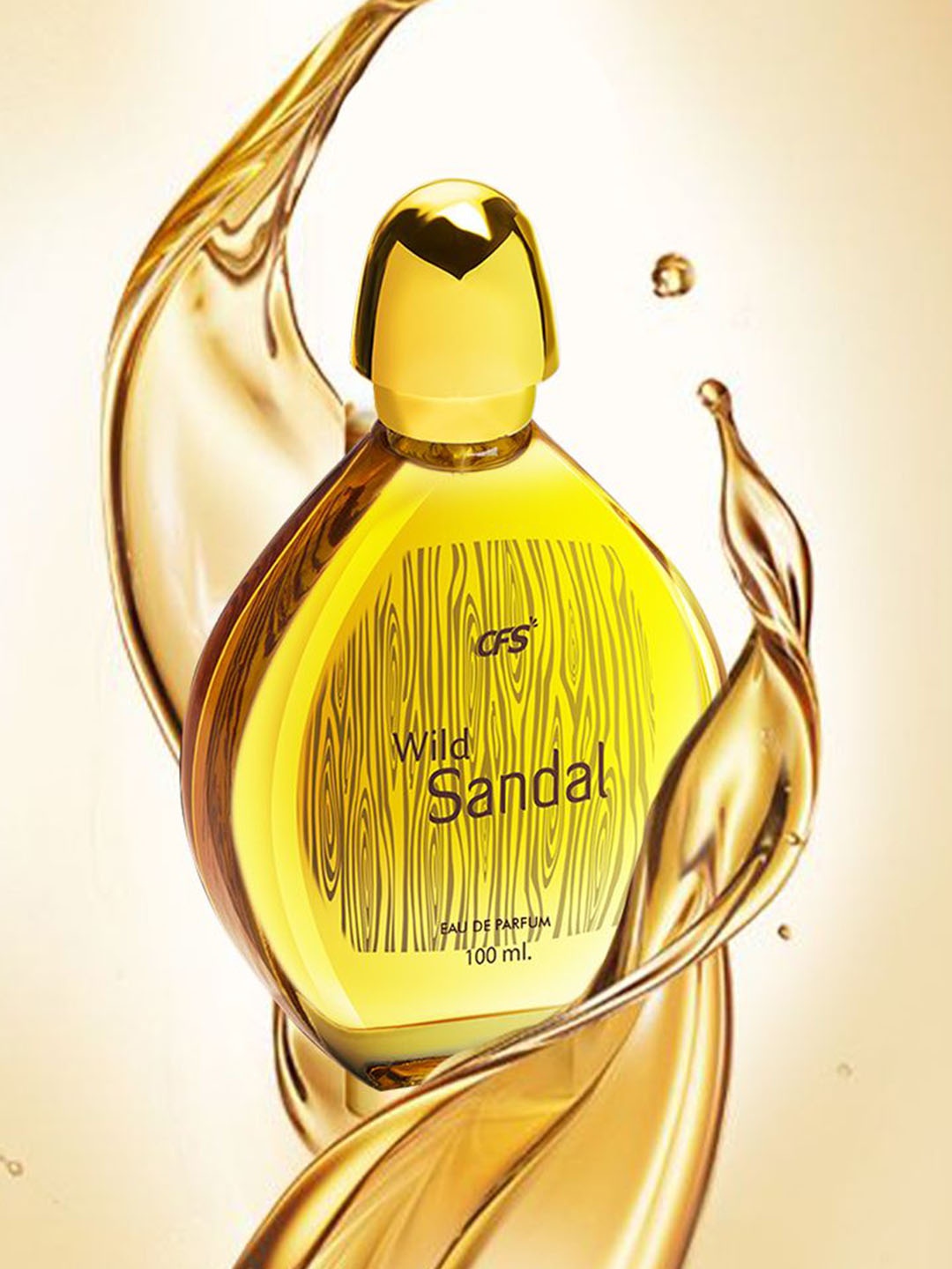 

CFS Wild Sandal EDP 100ml & Begin Long Lasting Perfume - 25 ml, Gold