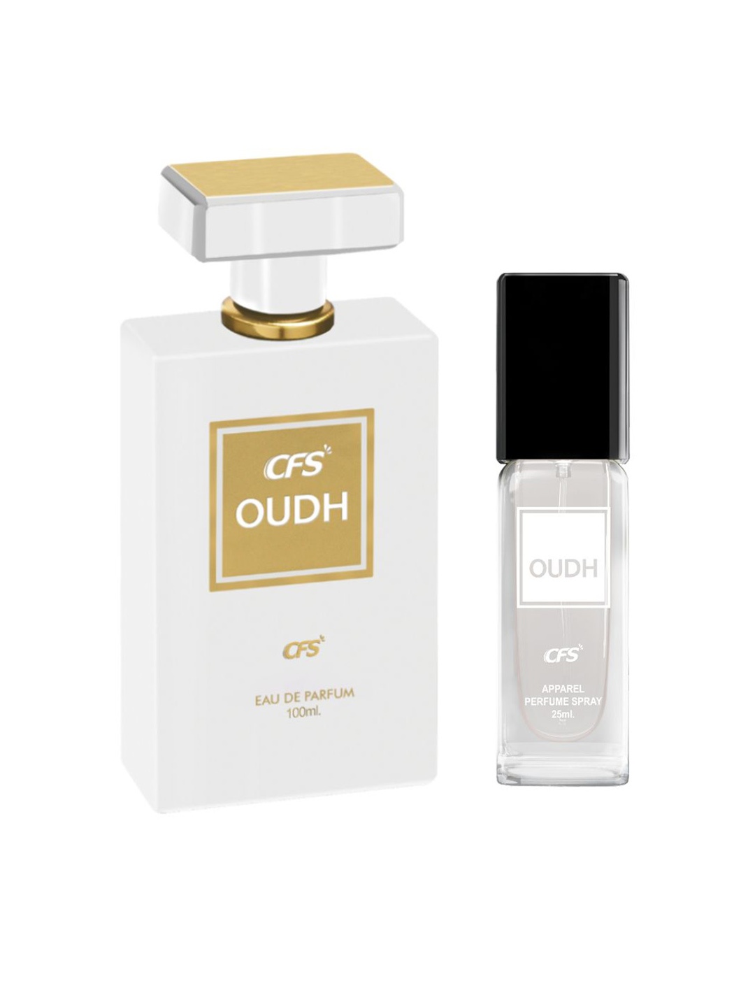 

CFS Set Of 2 Oudh Long Lasting Eau de Parfum - 100ml & 25ml, White