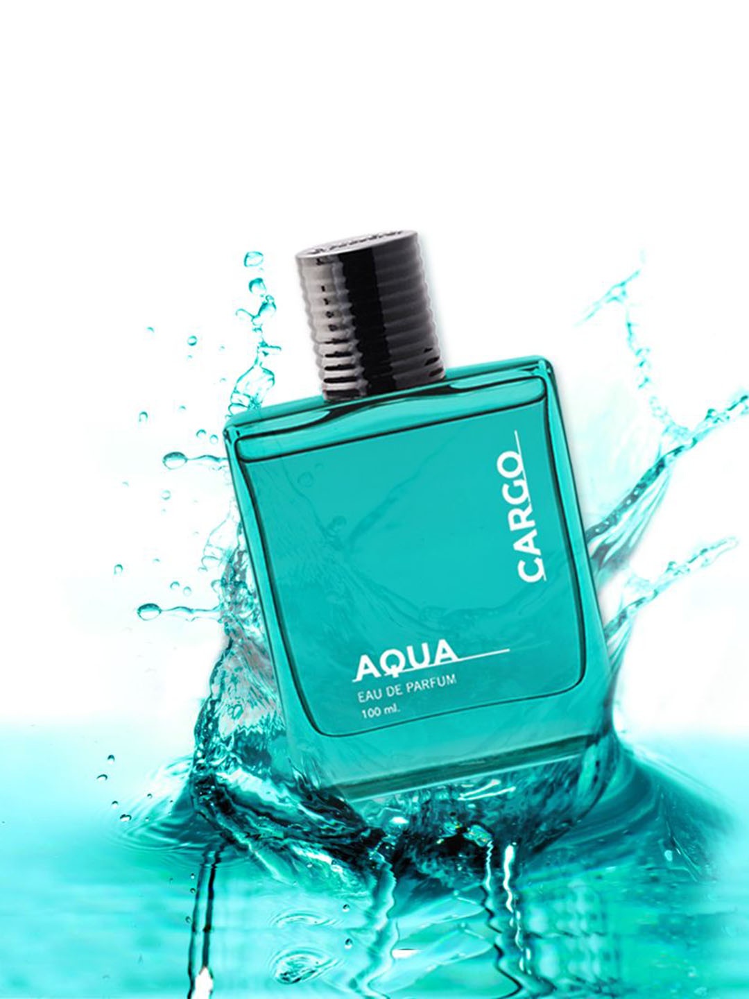 

CFS Cargo Aqua Eau De Parfum-100ml & Oudh Long Lasting Apparel Perfume-25ml, Turquoise blue