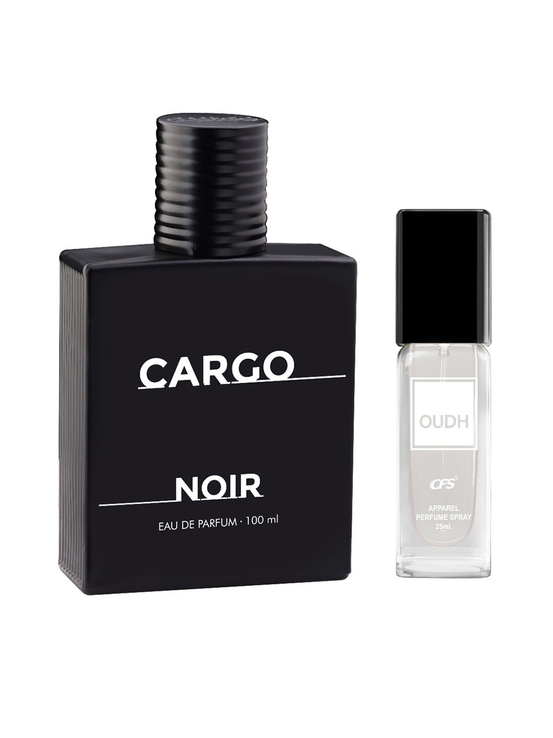 

CFS Cargo Noir Eau De Parfum 100ml & Oudh White Eau De Parfum - 25ml, Black