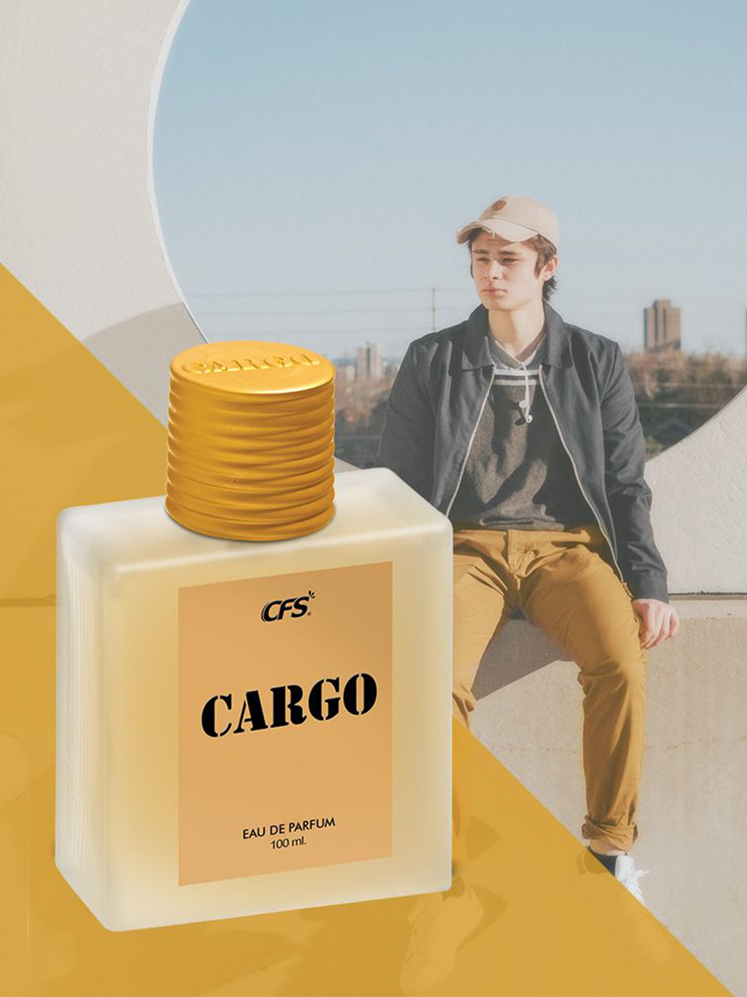 

CFS Cargo Khakhi Eau De Parfum 100ml & Pure Heart Blue Eau De Parfum - 25ml, Khaki