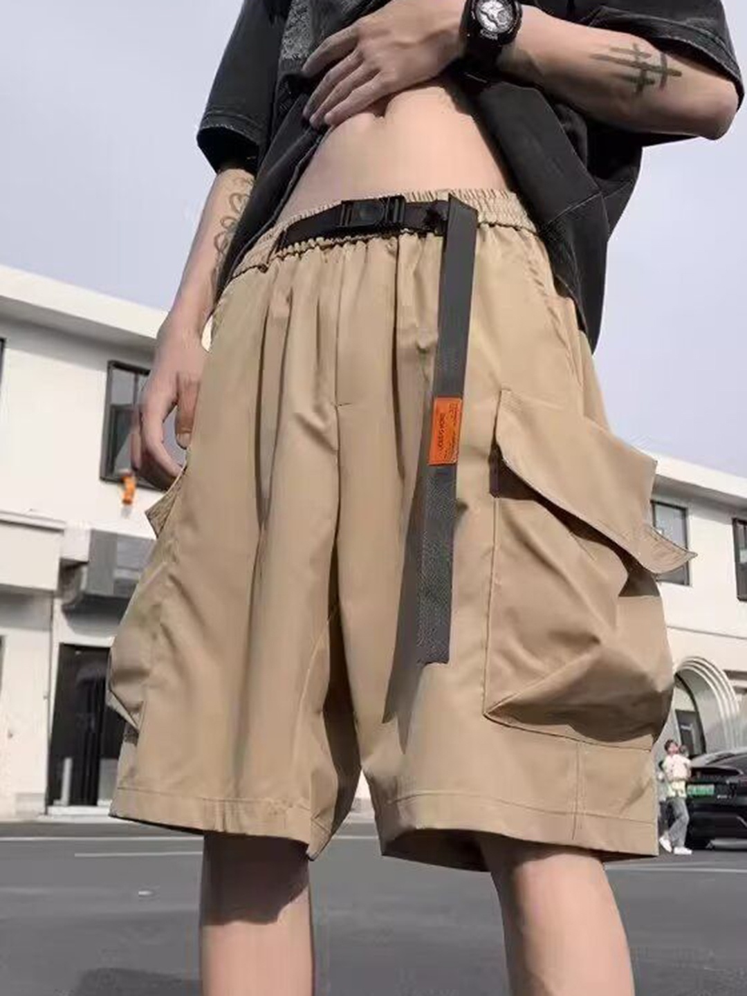 

StyleCast Men Brown Mid-Rise Shorts