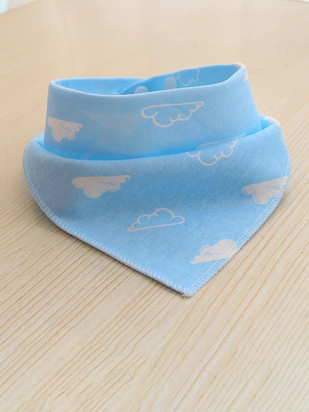 

SYGA Infants Pack Of 2 Printed Cotton Bibs, Blue