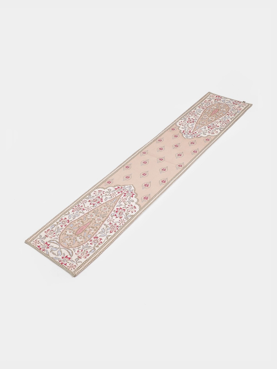 

Ritu Kumar Beige & Red Floral Printed Table Runner