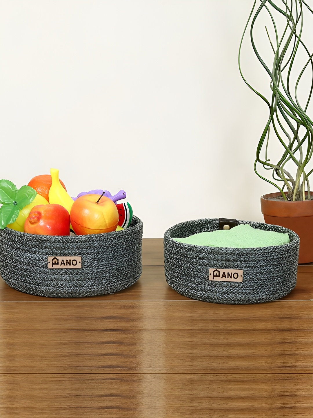 

Pano Green 2 Pieces Regular Multi-Utility Organisers