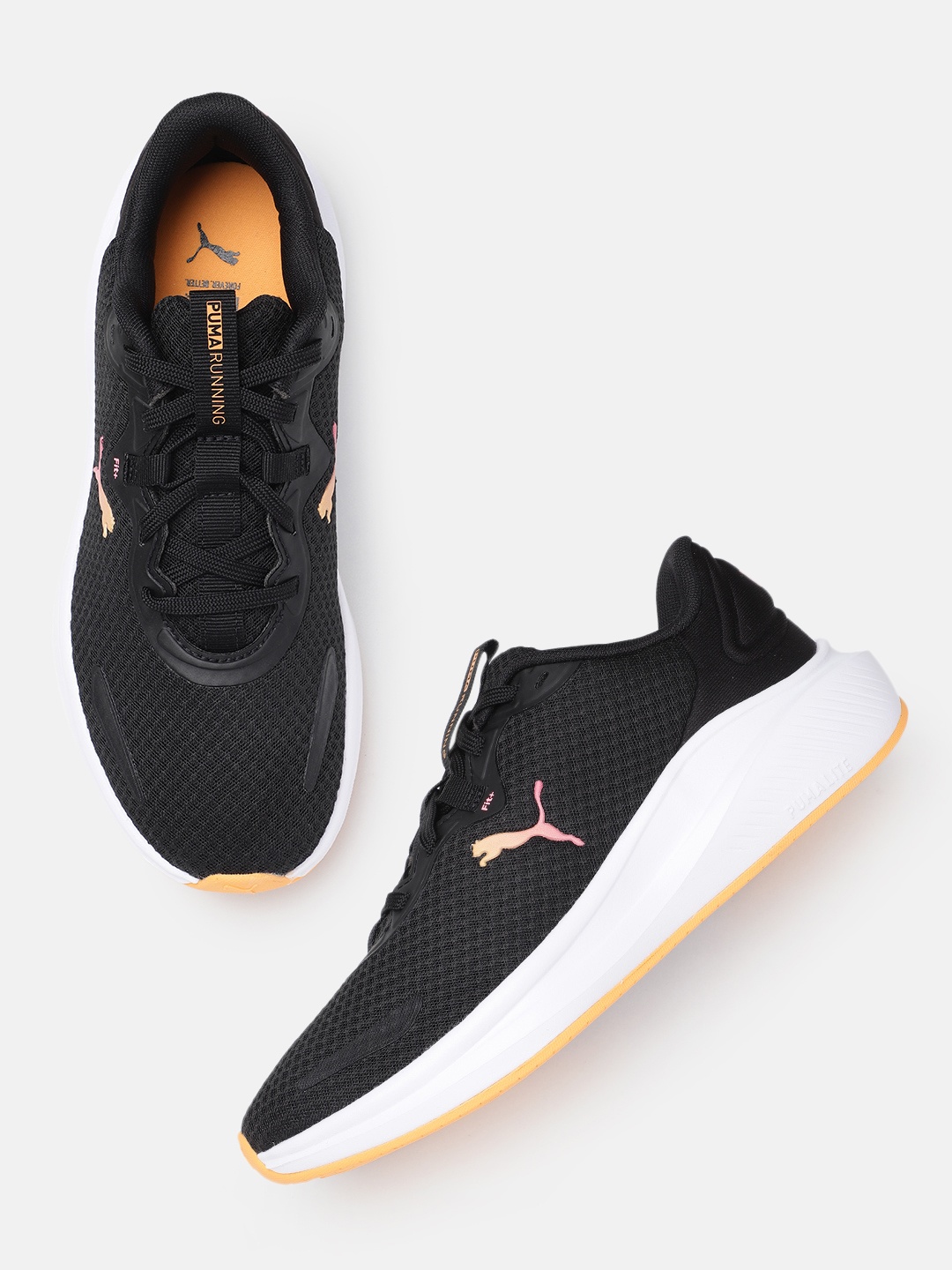 

Puma Unisex Skyrocket Lite Alt Running Shoes, Black