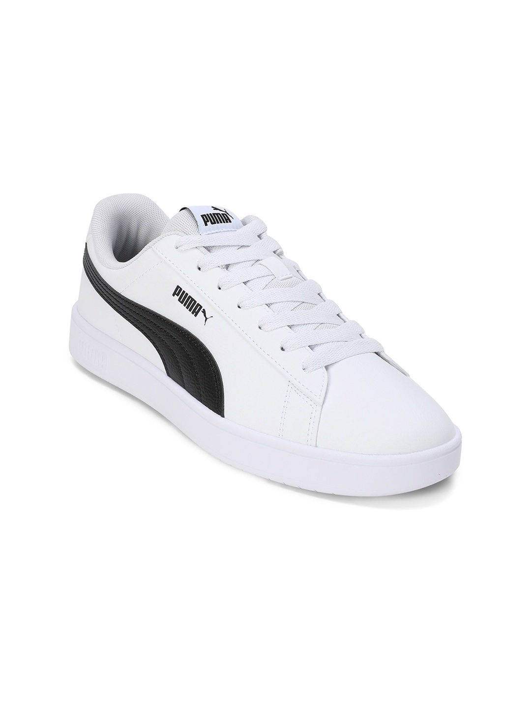 

Puma Unisex Rickie Classic Colourblocked Sneakers, White