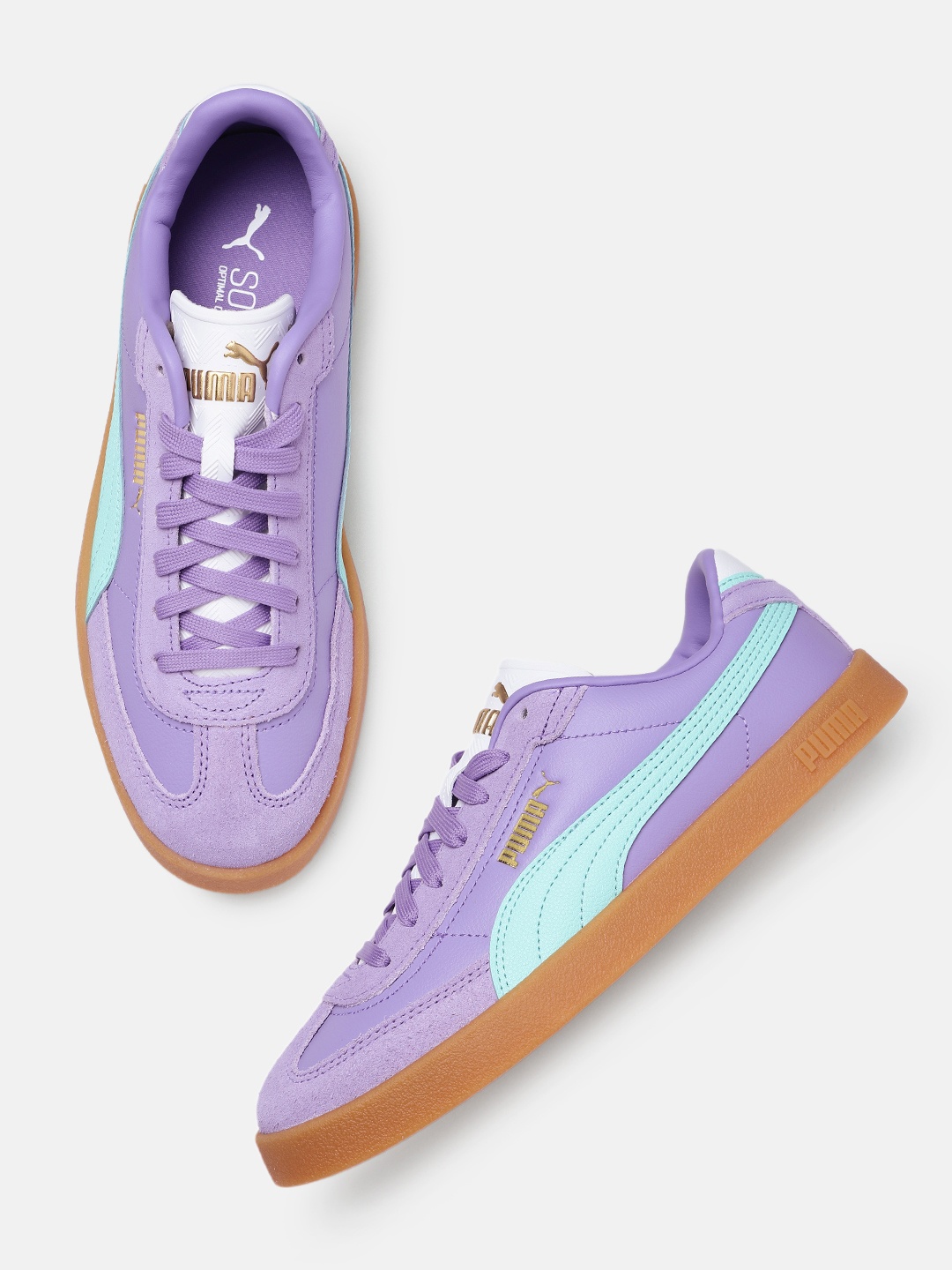 

Puma Unisex Club II Era Sneakers, Purple