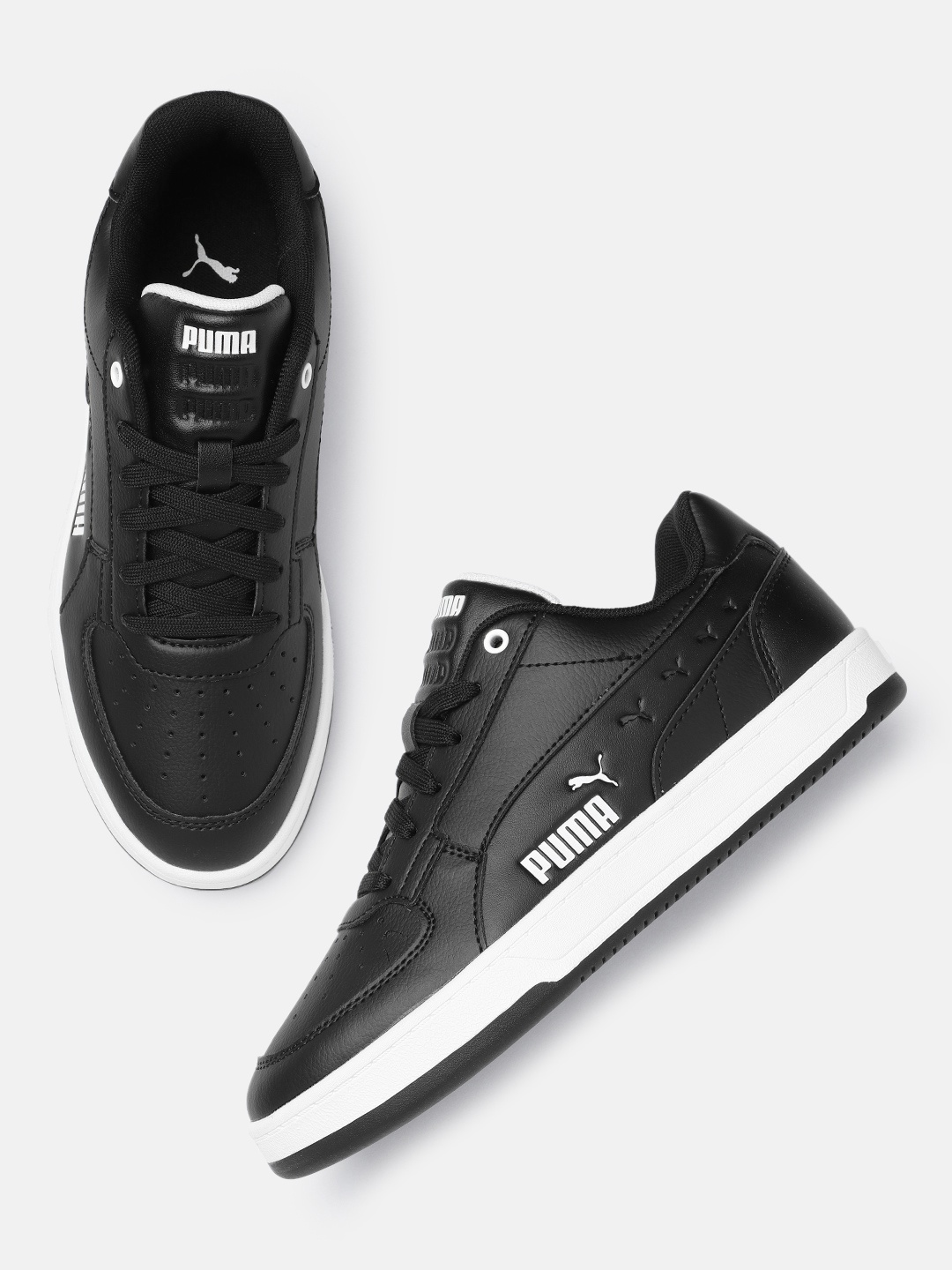 

Puma Unisex Caven 2.0 Seeing Double Sneakers, Black