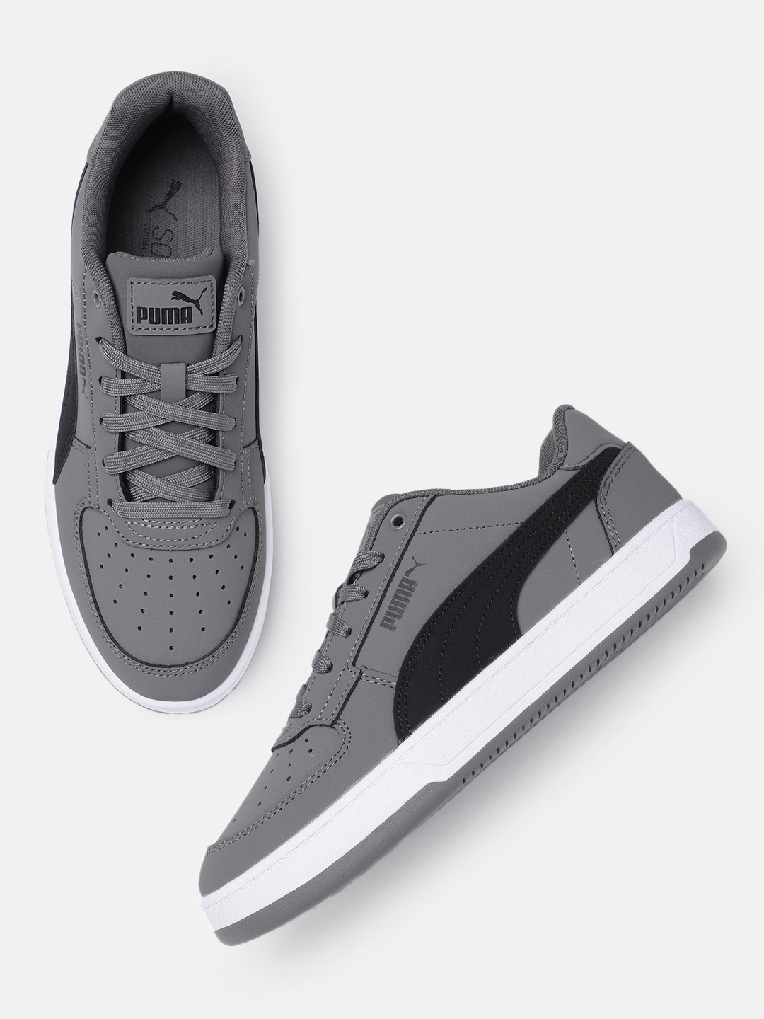 

Puma Unisex Caven 2.0 Buck Sneakers, Grey