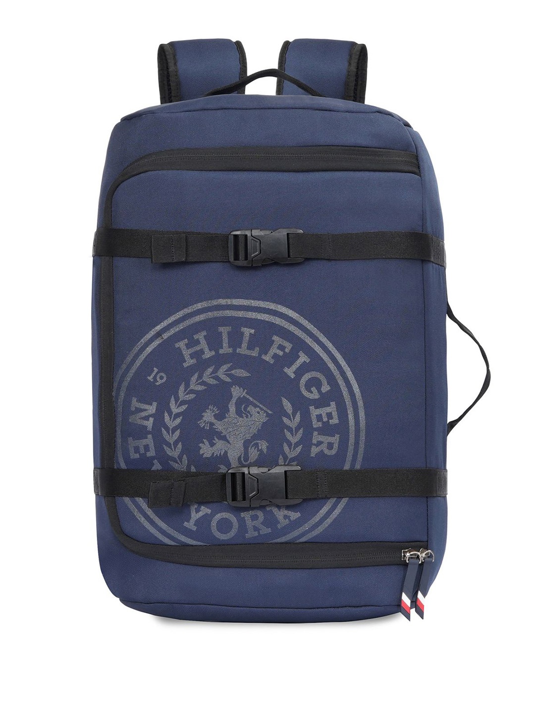 

Tommy Hilfiger Unisex Brand Logo Backpack, Navy blue