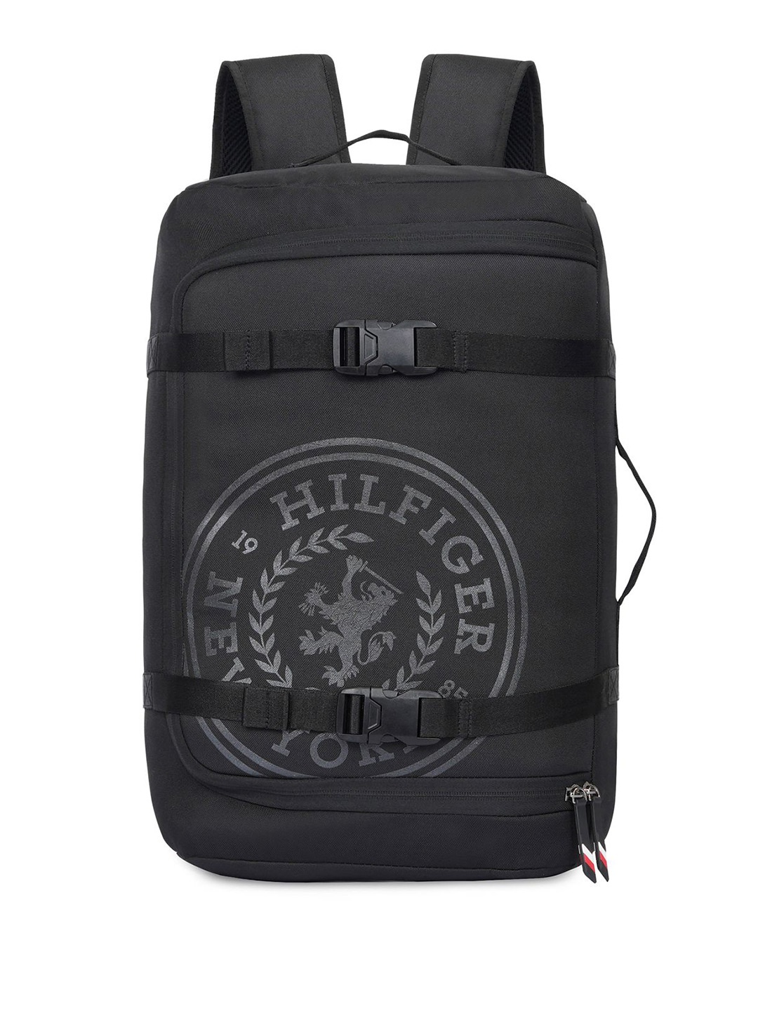 

Tommy Hilfiger Unisex Brand Logo Backpack, Black