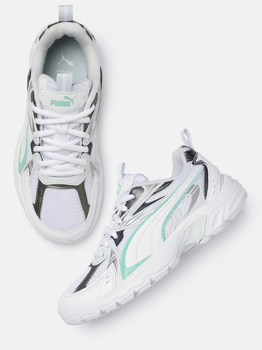 

Puma Women Milenio Tech Textured Sneakers, White