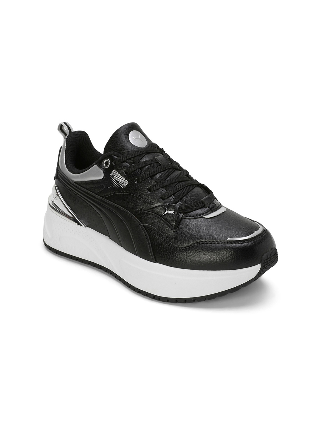 

Puma Women R78 Disrupt Metallic Dream Casual Sneakers, Black