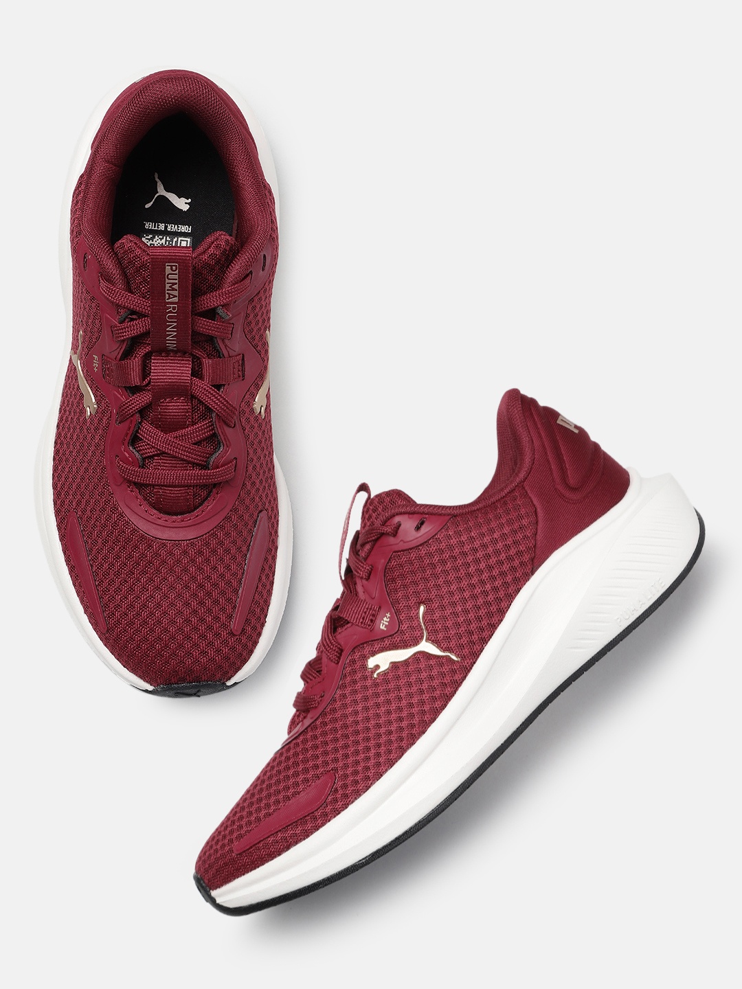 

Puma Women Skyrocket Lite Alt Running Shoes, Red
