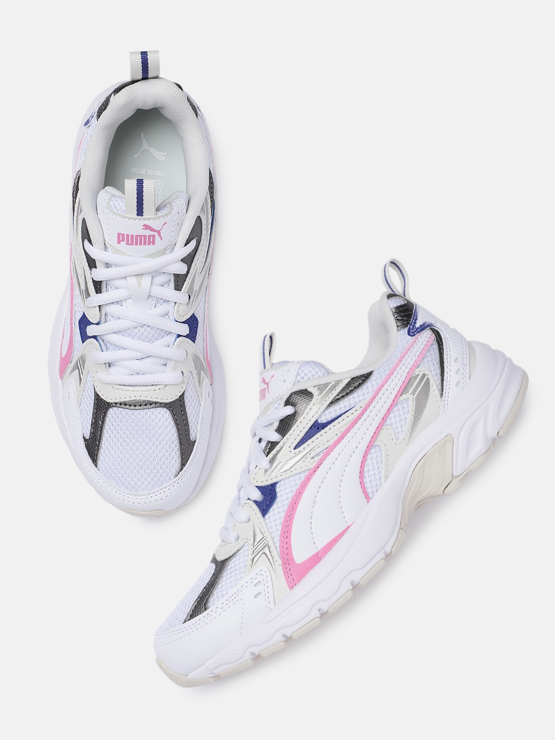 

Puma Women Milenio Tech Textured Sneakers, Grey