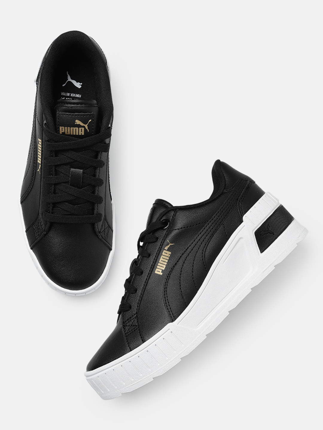 

Puma Women Karmen Wedge Sneakers, Black